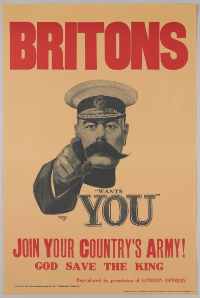 Britons Wants you. 1914.