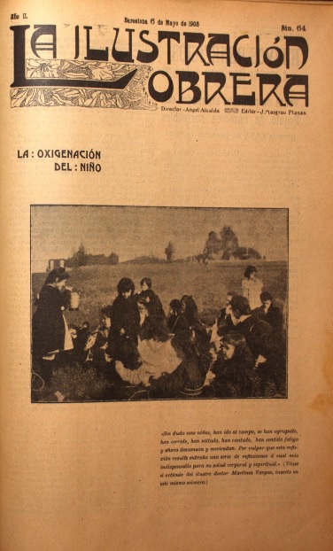 La ilustracion obrera la oxigenacion del niño